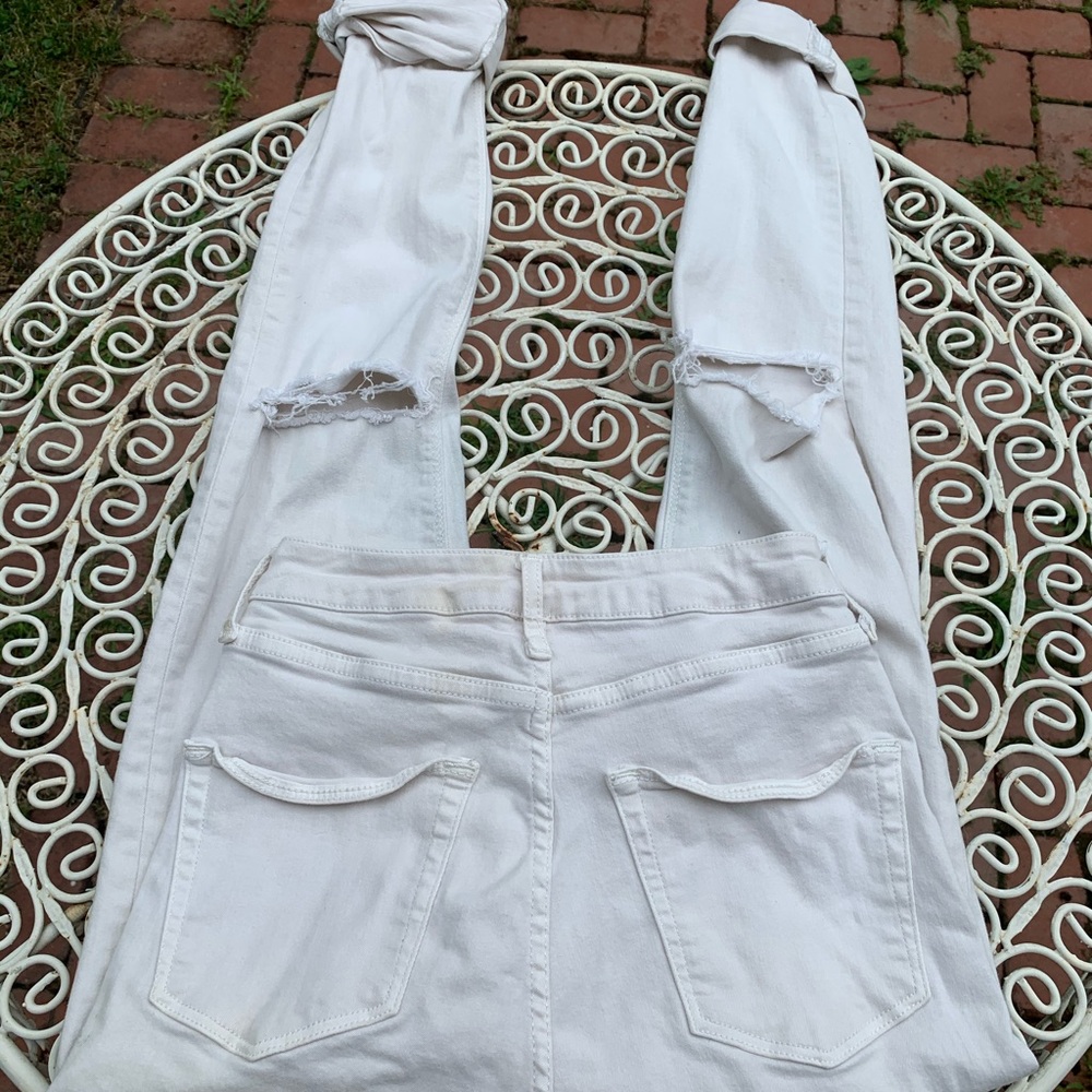 White topshop jeans